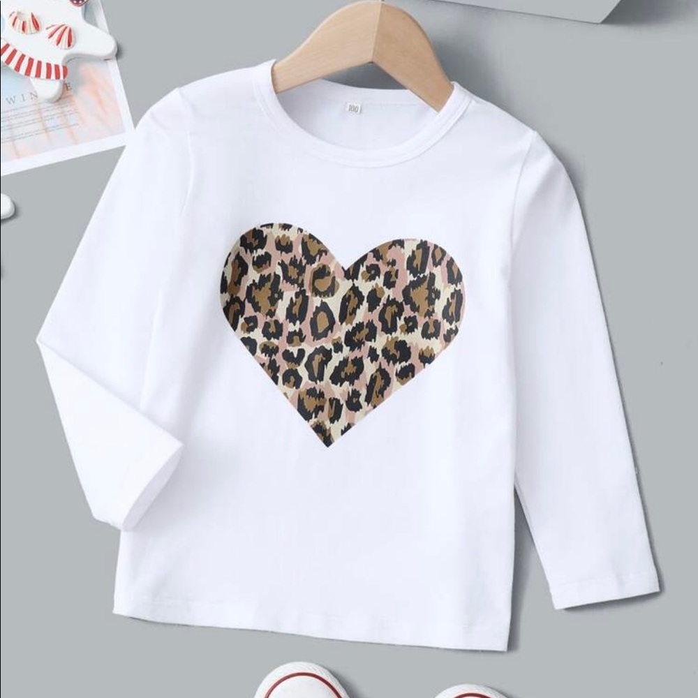 NWOT Toddler Girls Long Sleeve Tee - Picture 1 of 6